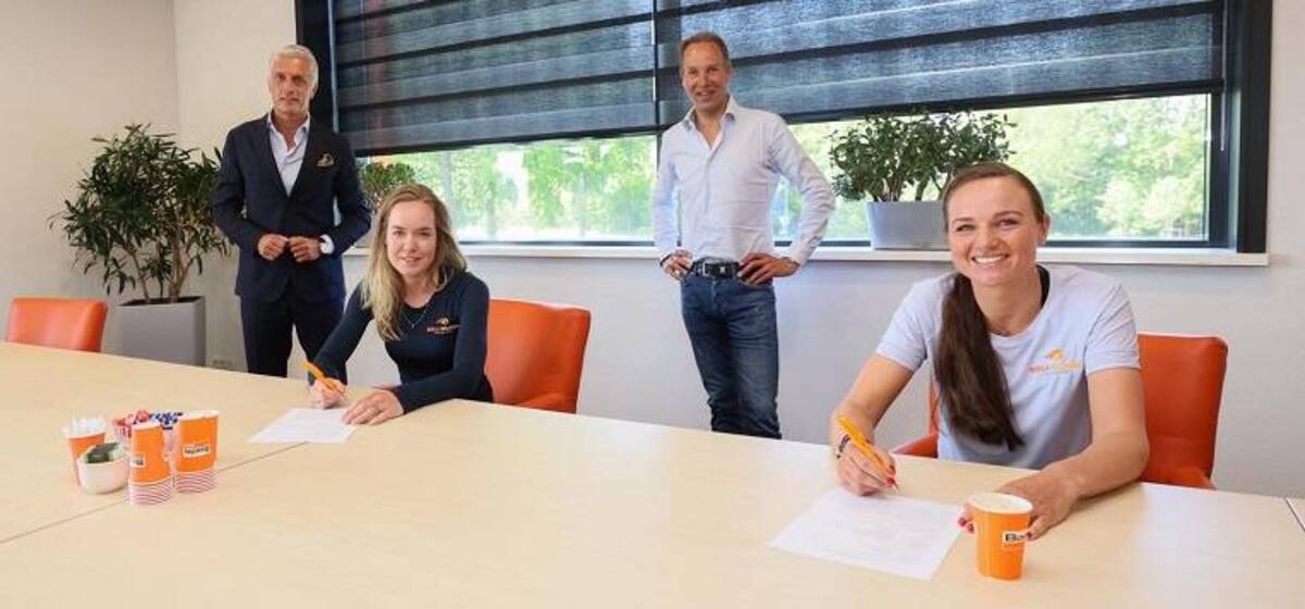 Anna Van der Breggen and Chantal Blaak future team leaders of the